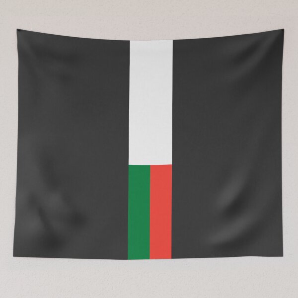 Item preview, Madagascar Stripe Flag designed and sold by Candie-Shop.