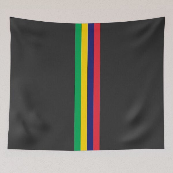 Item preview, Mauritius Stripe Flag designed and sold by Candie-Shop.