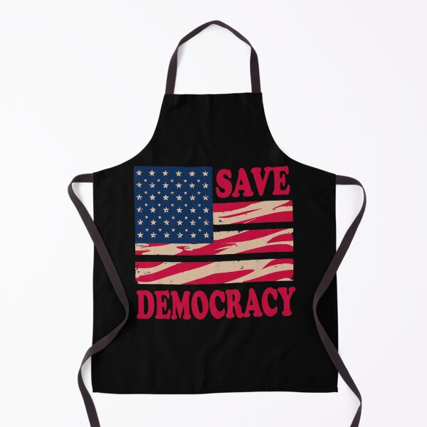 Item preview, Save Democracy - Patriotic American Flag Design for Civic Awareness designed and sold by FebricFusion.