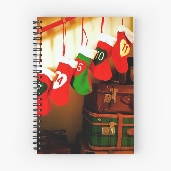 Item preview, Christmas Advent Stockings And Old Retro Suitcases designed and sold by exploramum.