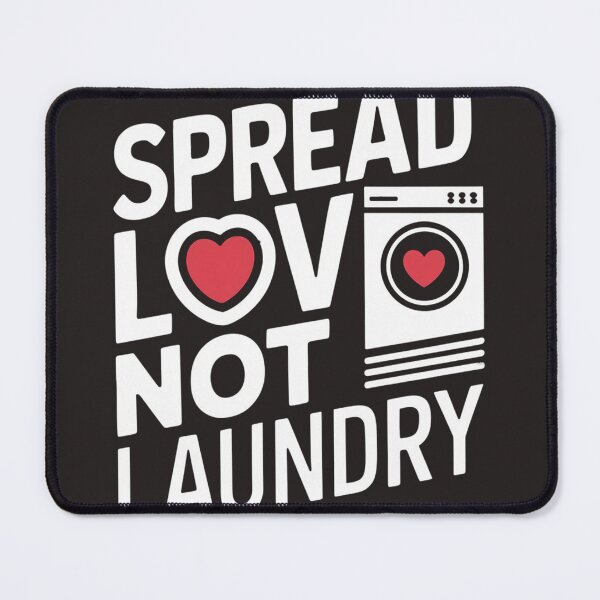 Item preview, Spread love, not laundry designed and sold by khufra1.