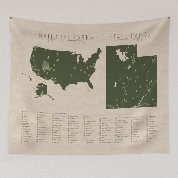 Item preview, US National Parks - Utah designed and sold by FinlayMcNevin.