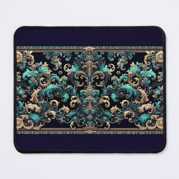 Item preview, Midnight Blue & Turquoise Rococo designed and sold by DesignsByPrnces.