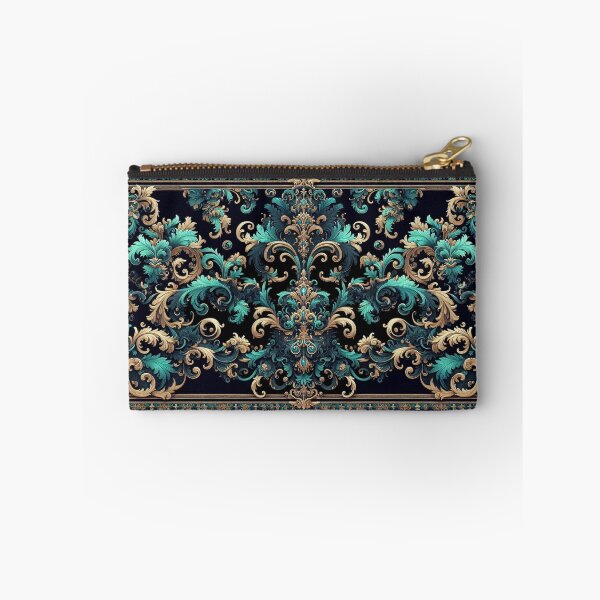 Item preview, Midnight Blue & Turquoise Rococo designed and sold by DesignsByPrnces.