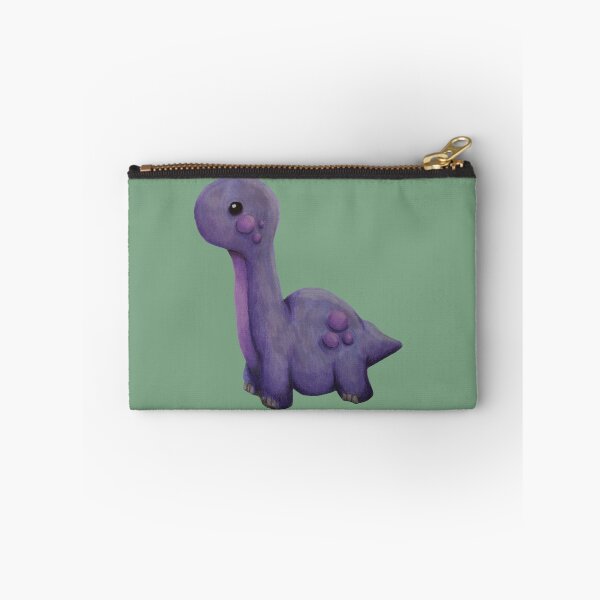 Item preview, Purplo the Gentle Brontosaurus - Purple Dinosaur  designed and sold by ILoveTheQuirky.