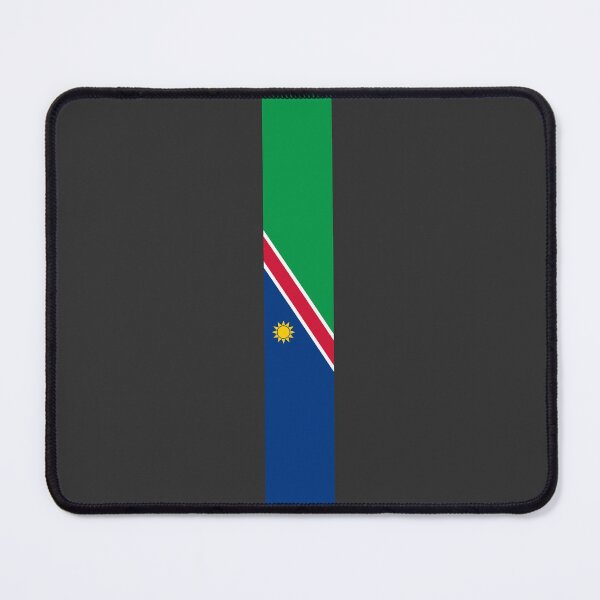 Item preview, Namibia Stripe Flag designed and sold by Candie-Shop.