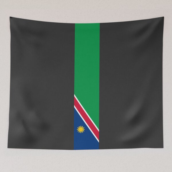 Item preview, Namibia Stripe Flag designed and sold by Candie-Shop.