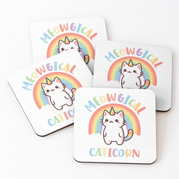 Item preview, MEOWGICAL CATICORN CAT UNICORN RAINBOW designed and sold by MS-designs-47.