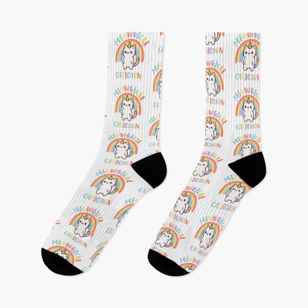 Item preview, MEOWGICAL CATICORN CAT UNICORN RAINBOW designed and sold by MS-designs-47.