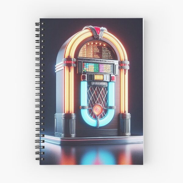 Aperçu de l'œuvre  Classique Rétro Jukebox créée et vendue par Indoni.