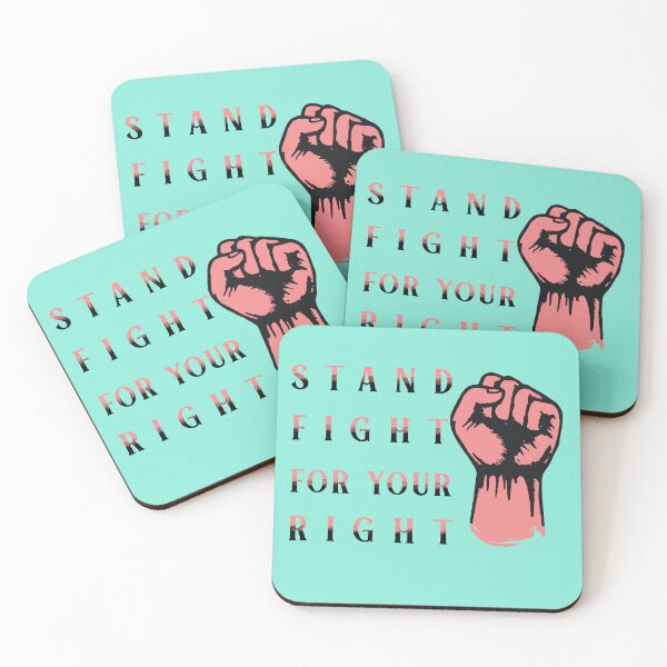 Item preview, stand fight for your right designed and sold by hachemiuk.