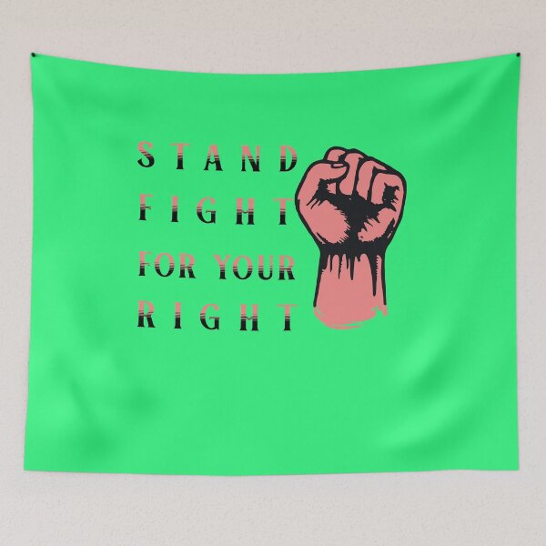 Item preview, stand fight for your right designed and sold by hachemiuk.