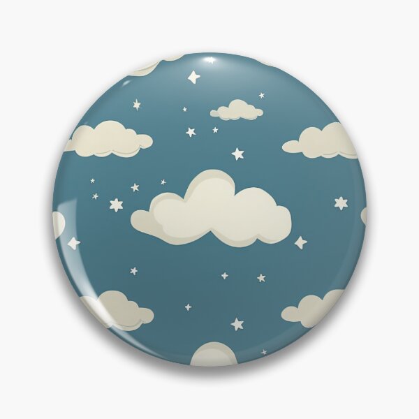 Item preview, Nubes mínimas sin costuras designed and sold by SbosDigitalCute.