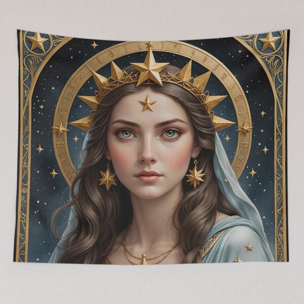 Item preview, The Star. Tarot. designed and sold by SoniaSarkali.