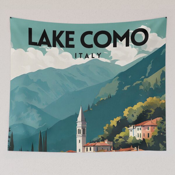 Item preview, Lago di Como Italia Travel Poster designed and sold by ZionPosteria.