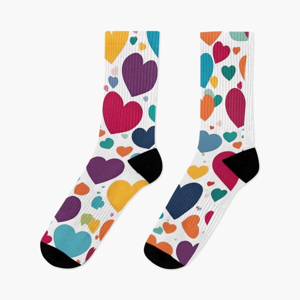 Item preview, Colorful hearts express love designed and sold by Thai Vibe Studio.