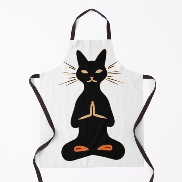 Item preview, Meditating Cat designed and sold by Innercosmic.