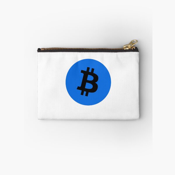 Item preview, Bitcoin Official Logo (Blue Black) Large Long Sleeve T-Shirt designed and sold by Rainwater Merch.