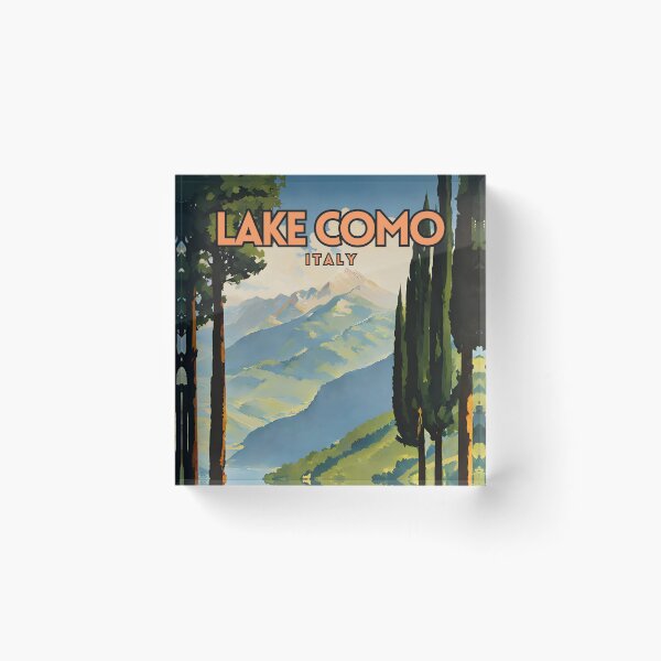 Item preview, Lago di Como Italia Vintage Poster designed and sold by ZionPosteria.