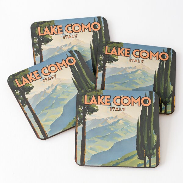 Item preview, Lago di Como Italia Vintage Poster designed and sold by ZionPosteria.