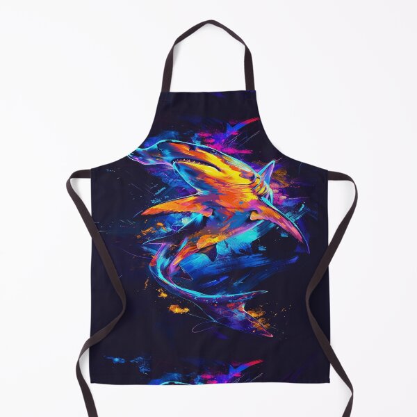 Item preview, Vibrant Cosmic Shark designed and sold by jeevaganps.