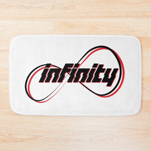 Item preview, Infinity Bold Modern Red Typography designed and sold by deepbalance.