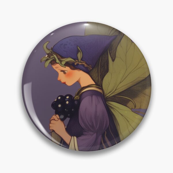 Item preview, Cassi, the Blackcurrant Fairy designed and sold by Swayzdesigns.