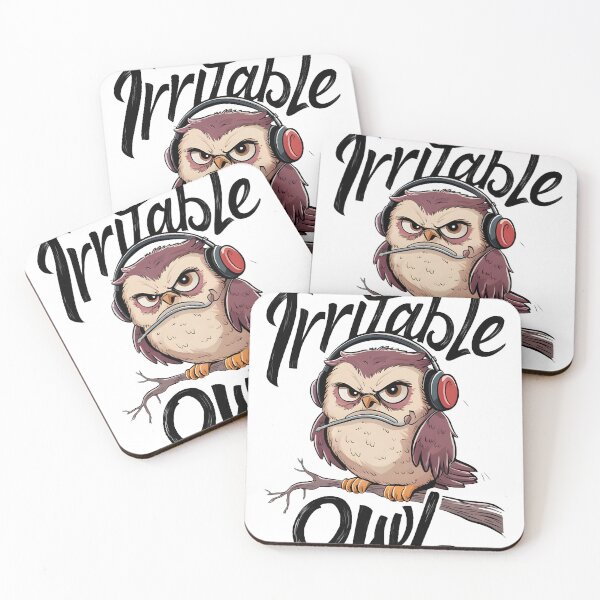 Item preview, Irritable Owl designed and sold by Game-Graphics.