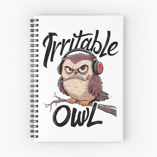 Item preview, Búho irritable designed and sold by Game-Graphics.