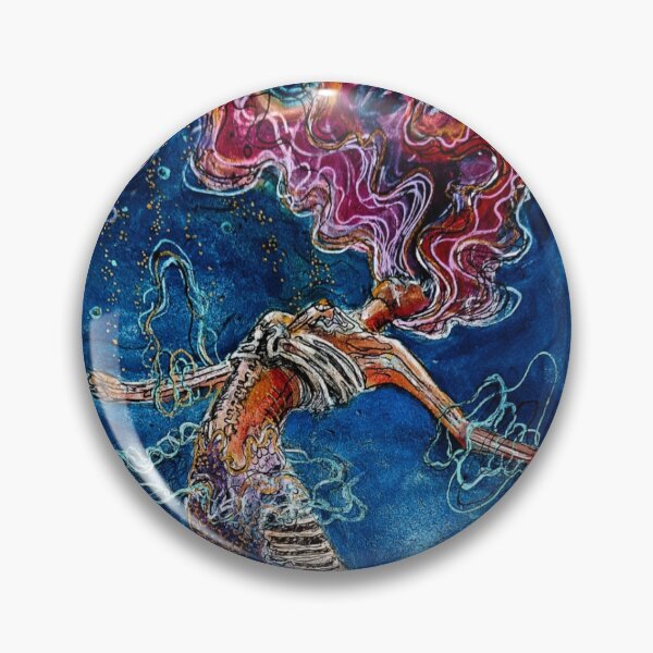 Item preview, Mermaid lost in the abyss  designed and sold by FreackyPepper.