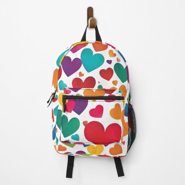 Item preview, Multi-colored hearts express love designed and sold by Thai Vibe Studio.