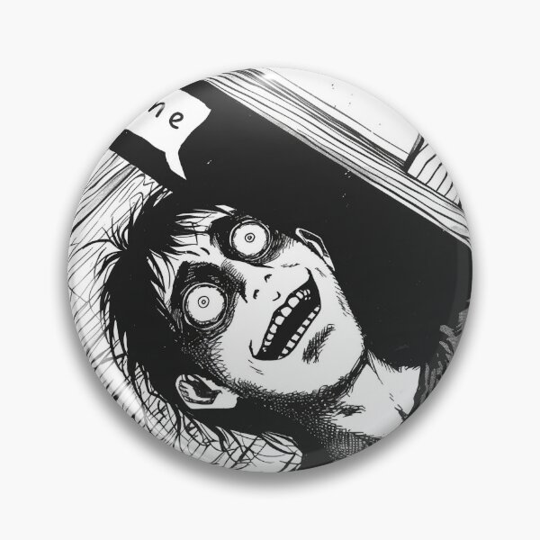 Artikelvorschau, it's done - black and white horror manga anime boy entworfen und verkauft von ForsakenFrames.