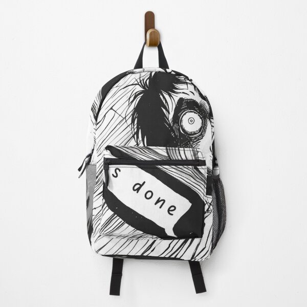 Item preview, it's done - black and white horror manga anime boy designed and sold by ForsakenFrames.