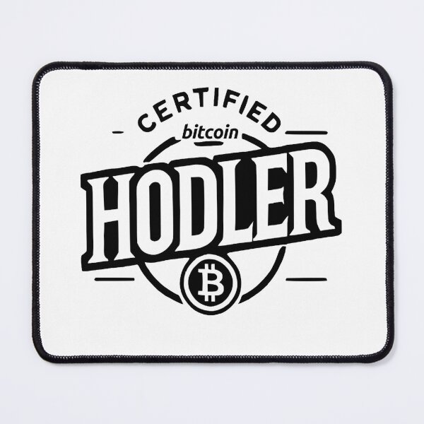 Item preview, Certified Bitcoin HODLER Crypto design designed and sold by NoCompetition.