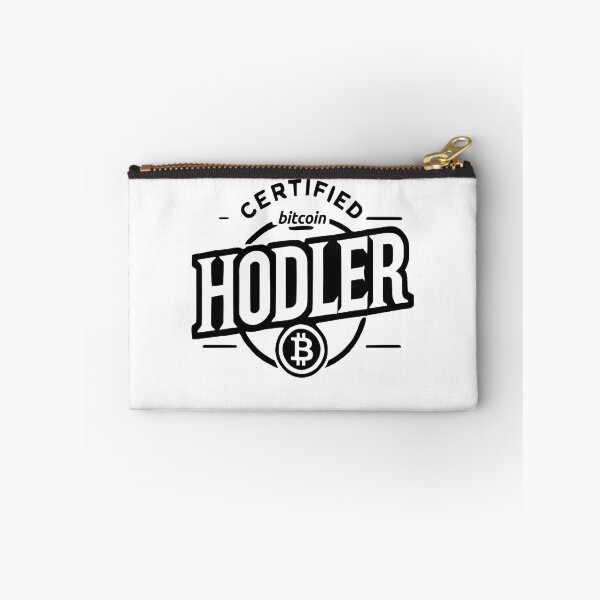 Item preview, Certified Bitcoin HODLER Crypto design designed and sold by NoCompetition.