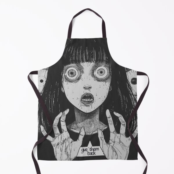Item preview, give them back - black and white horror manga girl anime designed and sold by ForsakenFrames.