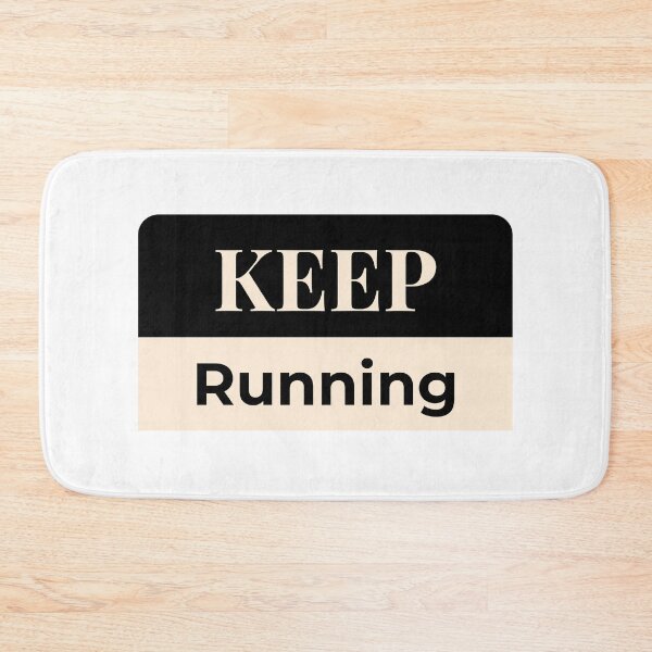 Item preview, Unisex Trendy Apparel - 'Keep Running' Custom modern Design designed and sold by Designer-Haven.