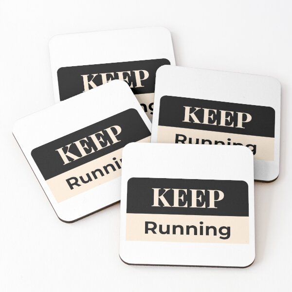 Item preview, Unisex Trendy Apparel - 'Keep Running' Custom modern Design designed and sold by Designer-Haven.