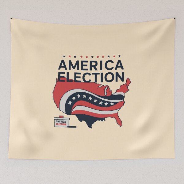 Item preview, America Election - Patriotic USA Voting Design for Civic Engagement designed and sold by FEBRICAST.