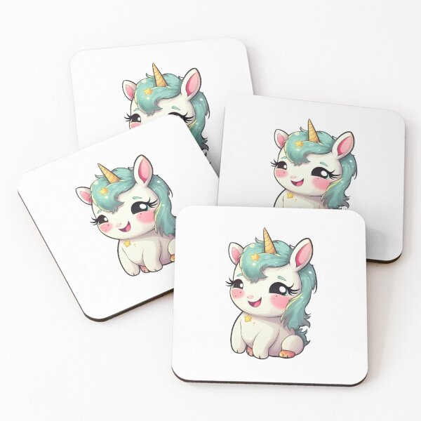 Item preview, cute baby unicorn designed and sold by PandaKunst.