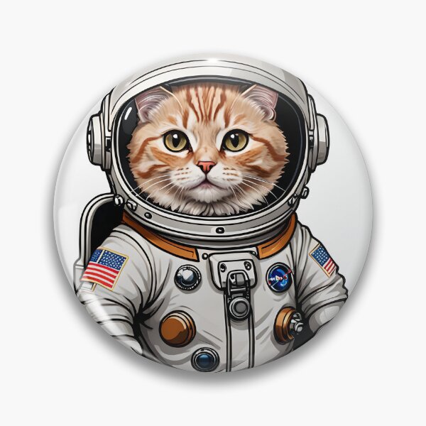 Item preview, The astronaut cat designed and sold by OlvadDesigns.