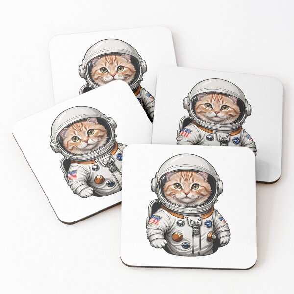 Item preview, The astronaut cat designed and sold by OlvadDesigns.