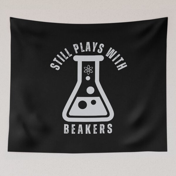 Item preview, Still Plays With Beakers - Nostalgia Memories T-shirt Design designed and sold by Techflare.