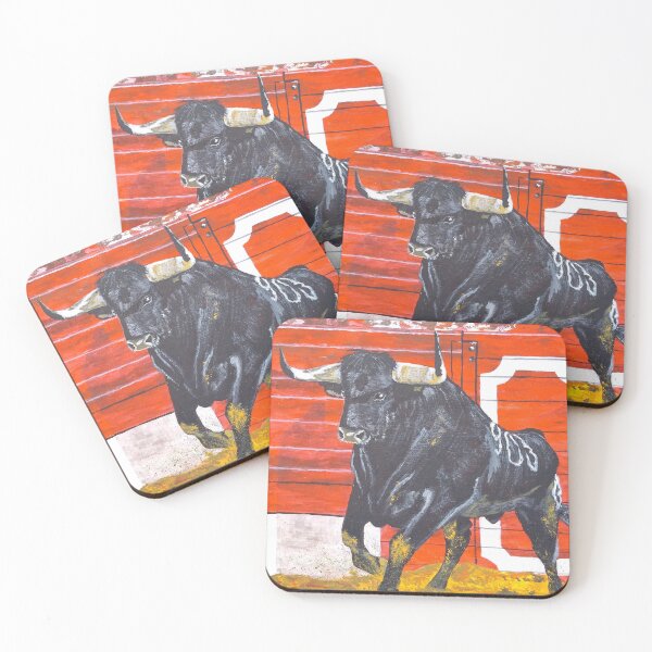 Item preview, bull, bullfighting, arena, art, designed and sold by DonnaBlankaArt.