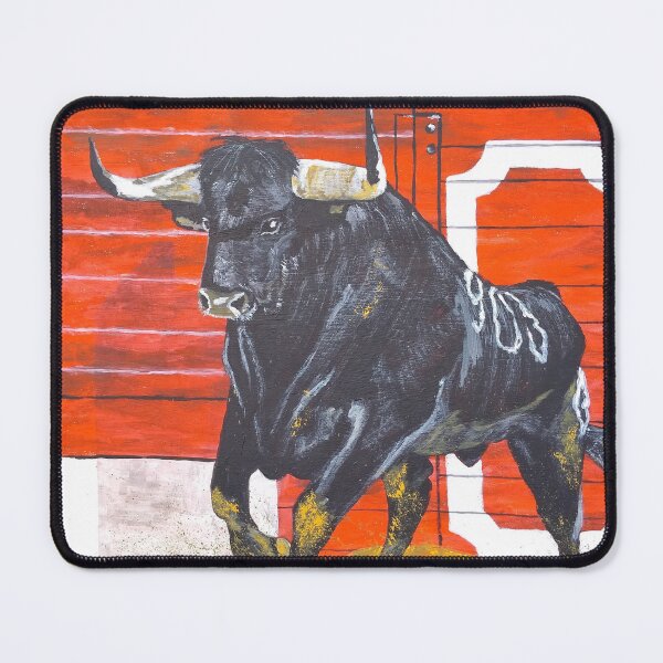 Item preview, bull, bullfighting, arena, art, designed and sold by DonnaBlankaArt.