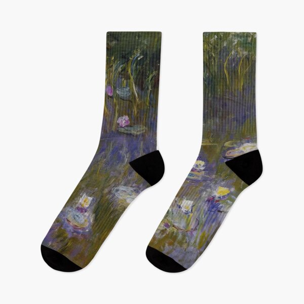 Item preview, Nenúfares, amarillos y lilas - 1917 - Claude Monet designed and sold by dottyshai.