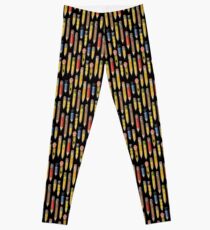 Tiny Pencil Pattern by Robayre Leggings