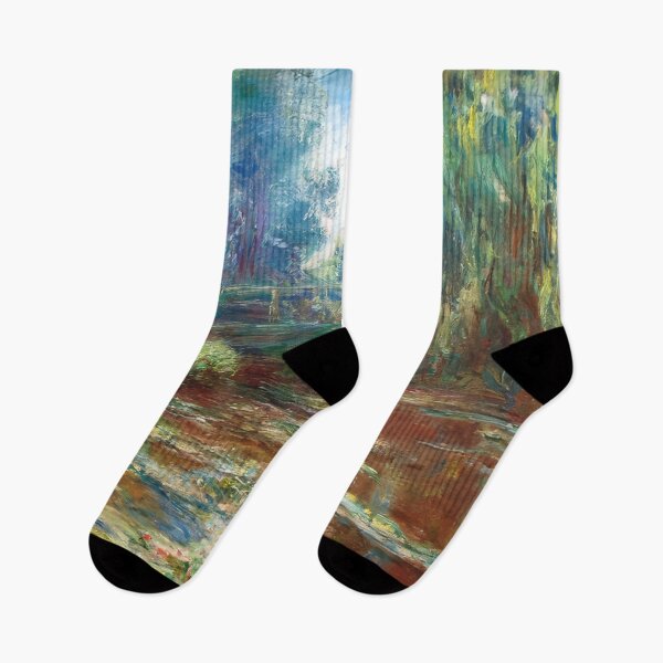 Item preview, Water Lily Pond and Bridge - 1905 - Claude Monet designed and sold by dottyshai.