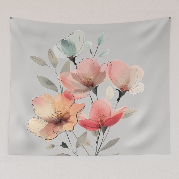 Item preview, Delicate Floral Design designed and sold by MaryFiore.