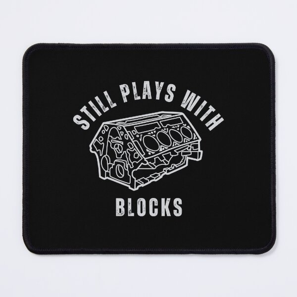 Item preview, Still Plays With Blocks - Premium Nostalgia Typography T-shirt Design designed and sold by Techflare.